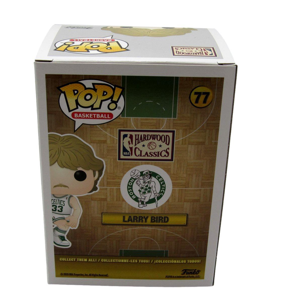 Larry Bird Hof Autographed Funko Pop! #77