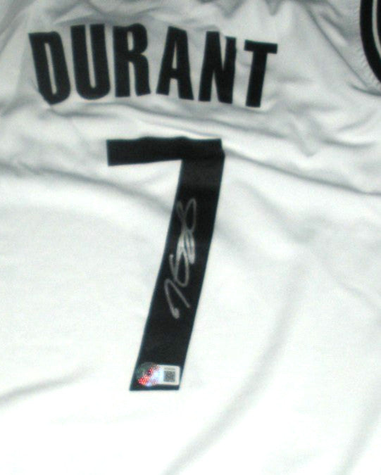 Kevin Durant Brooklyn Nets Beckett/Coa Signed