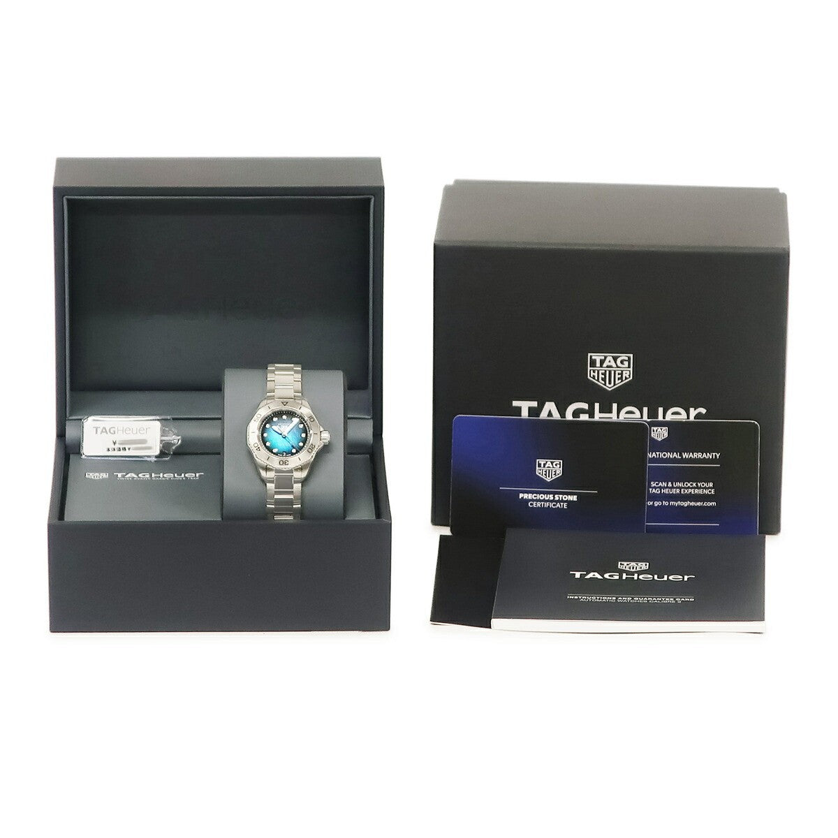 Tag Heuer Aquaracer Professional 200 Wbp2411.Ba0622 Blue Used Watch #6109