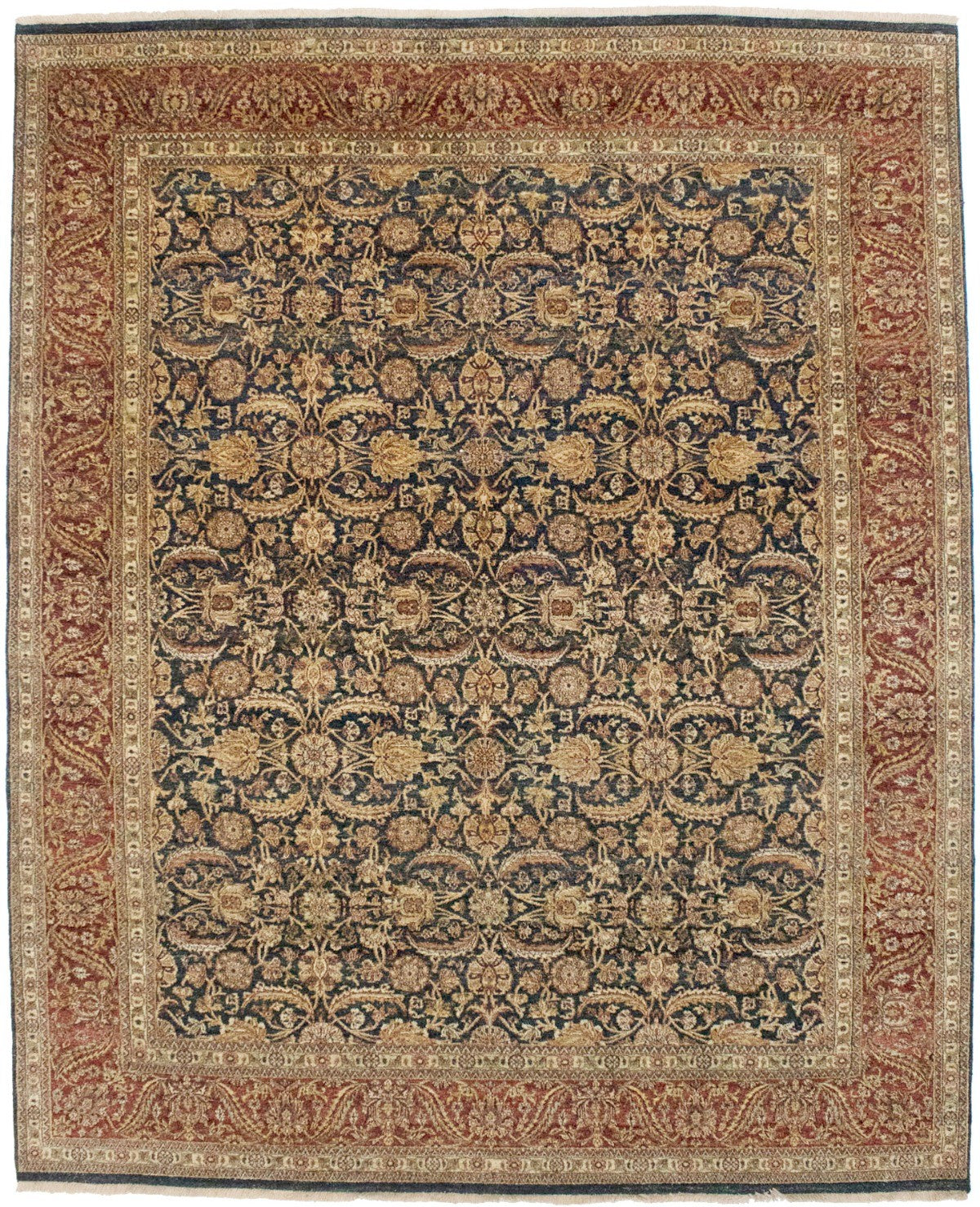 Extra Fine Classic Floral 8X10 Handmade Oriental