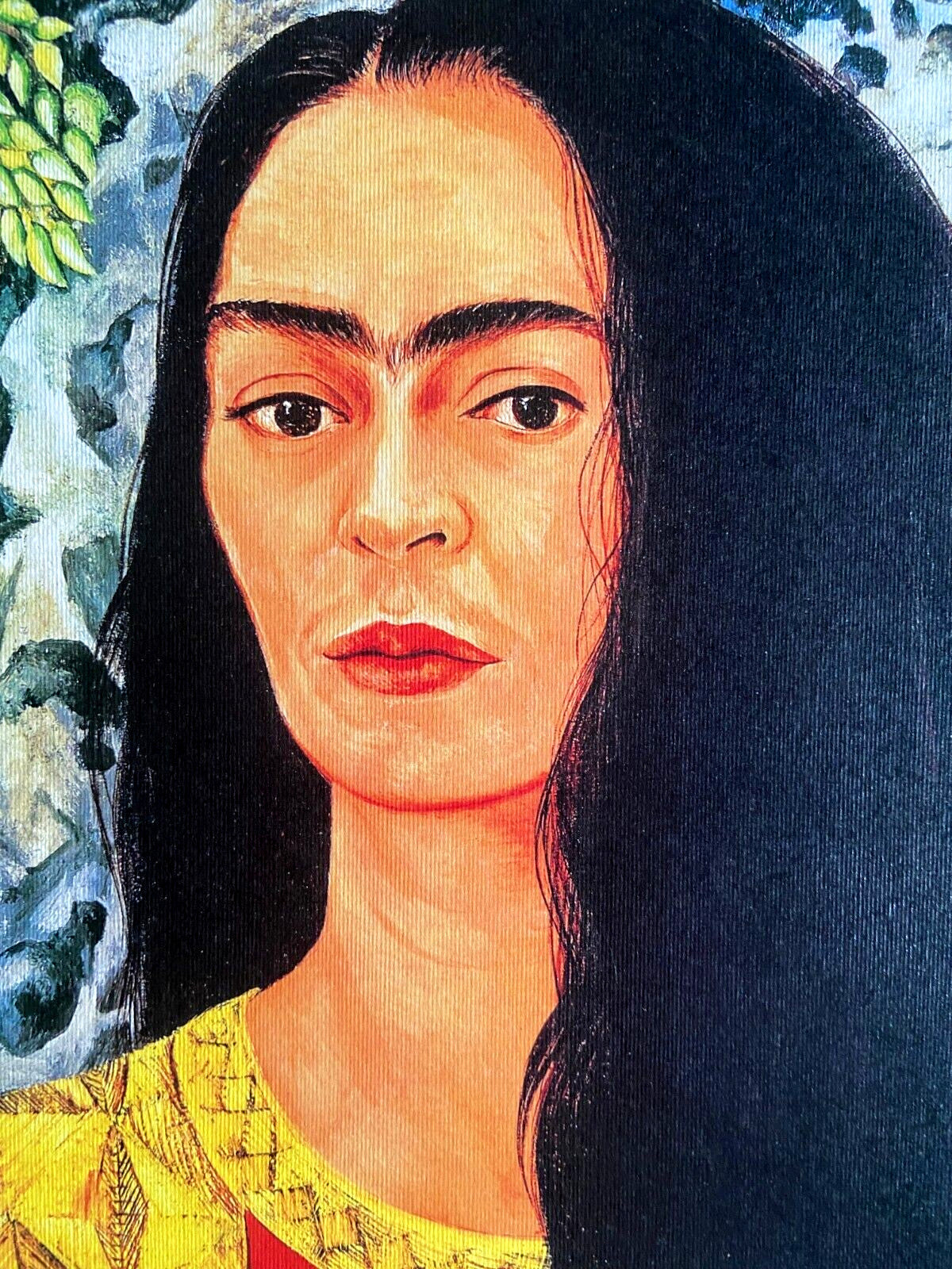 Frida Kahlo Lithograph Coa Hand