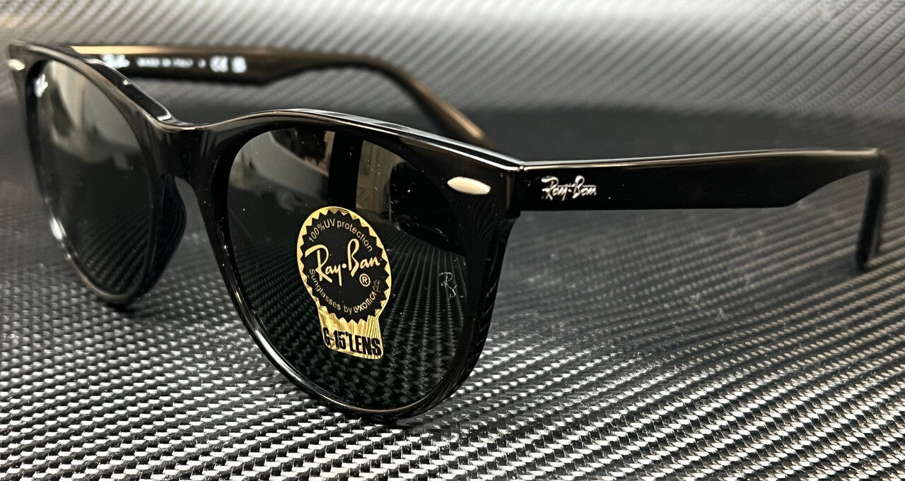 Ray Ban Rb2185 901 31 Black Green Men'S 55 Mm