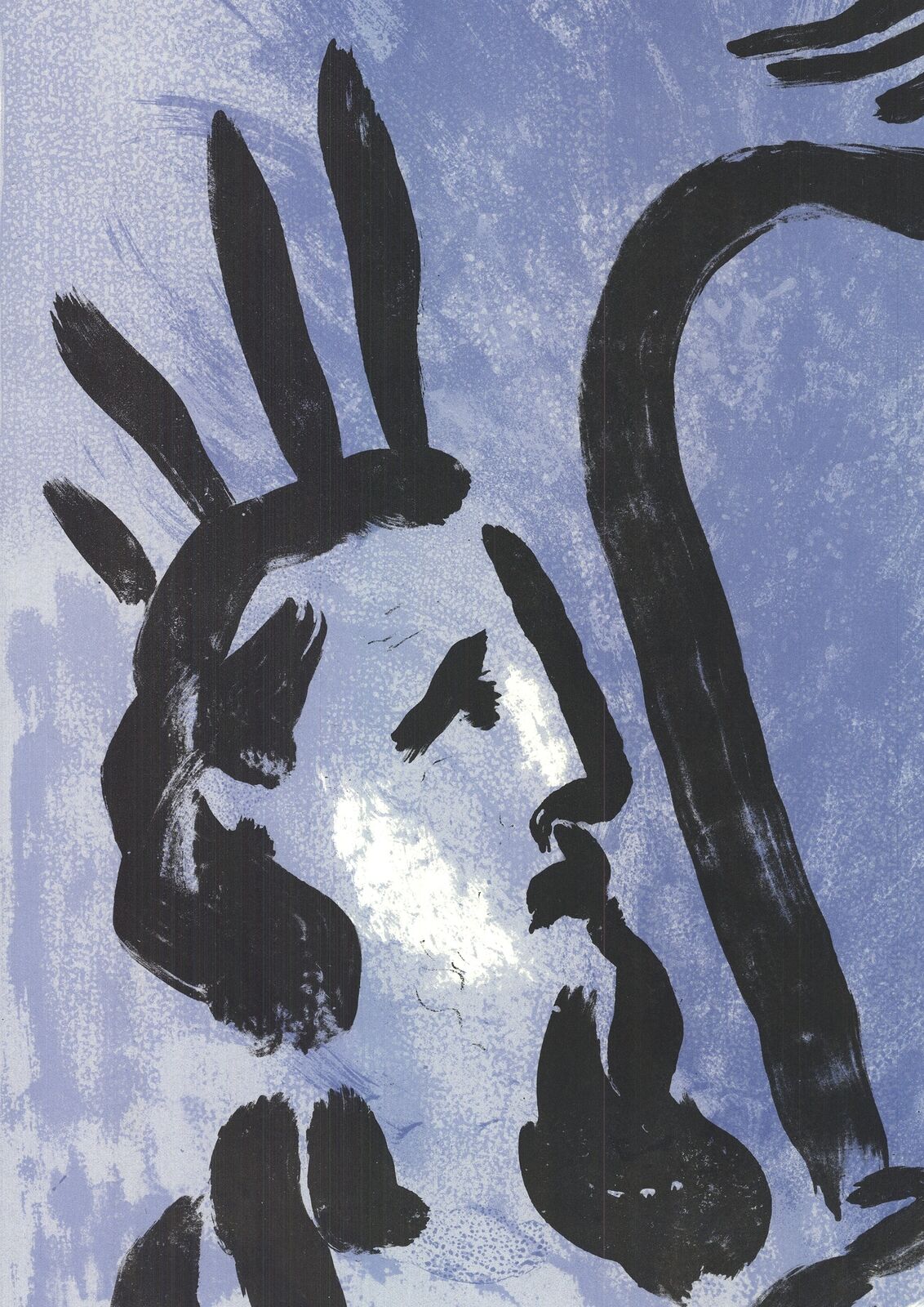 Marc Chagall Moses And The Tablets " Lithograph