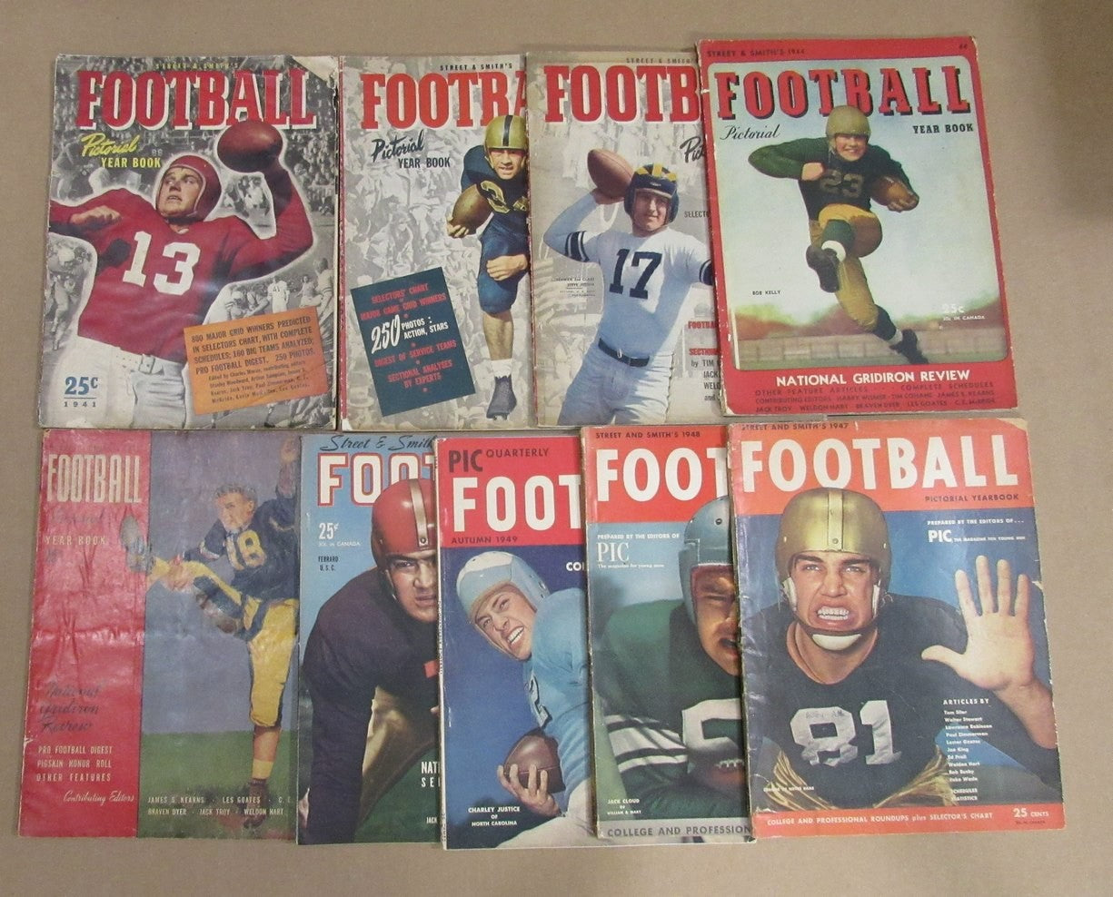 1941-1949 Street & Smith College Football