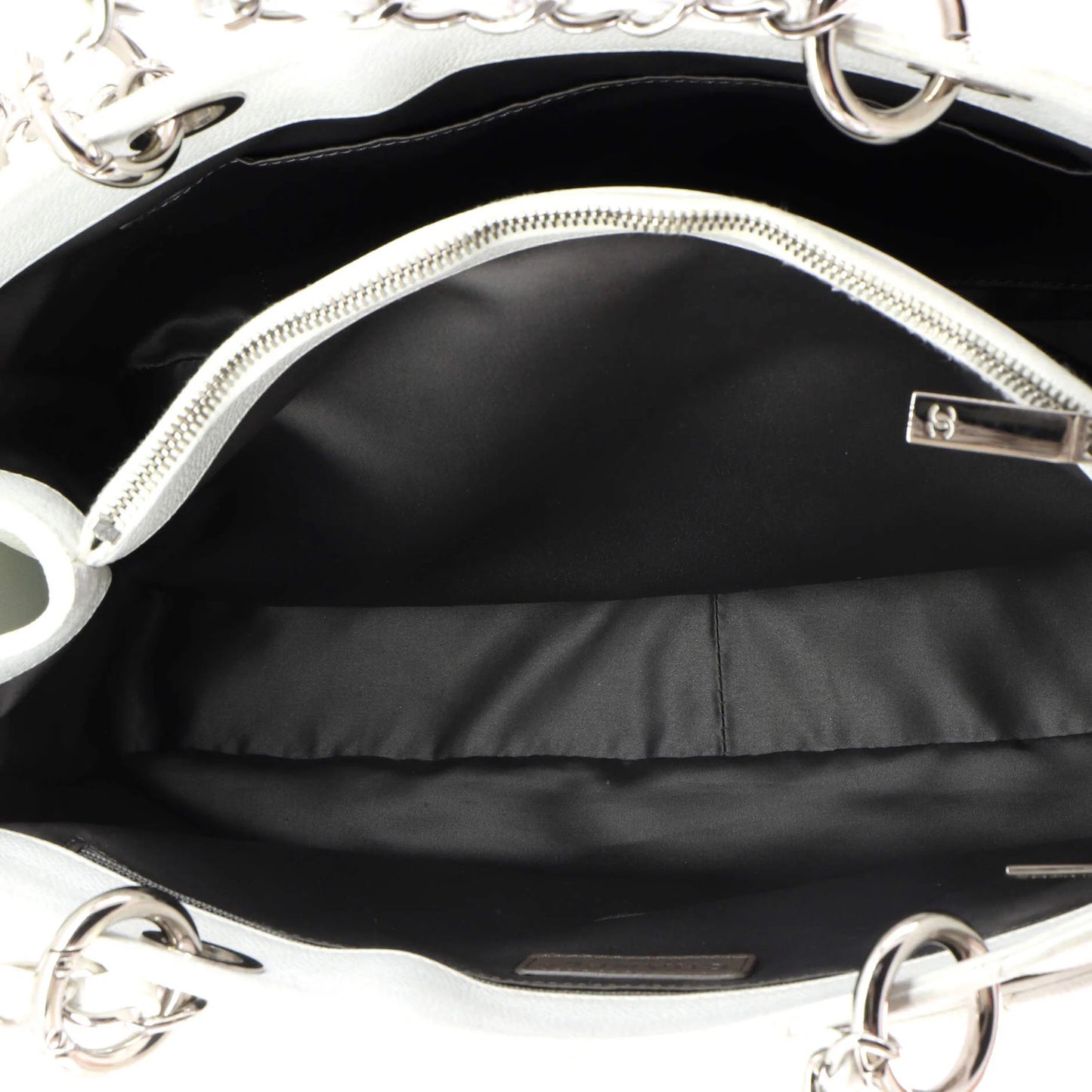 Chanel Grand Shopping Tote Quilted Caviar