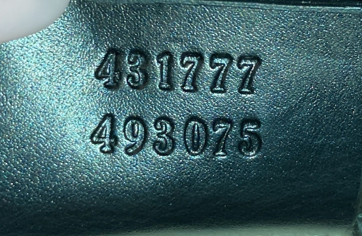 Gucci Marmont Chain Shoulder Bag Patchwork Leather Medium