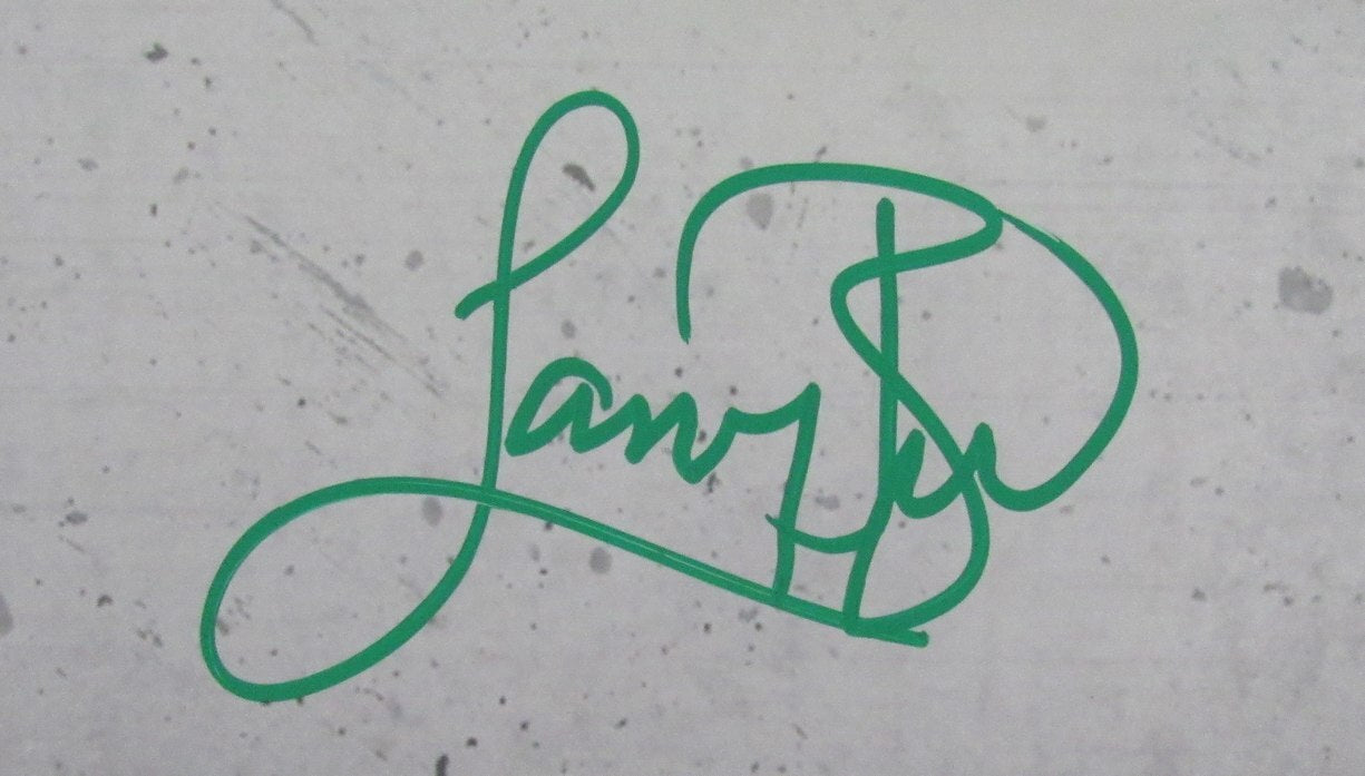 Larry Bird Hof Autographed 16X20 Photo Boston
