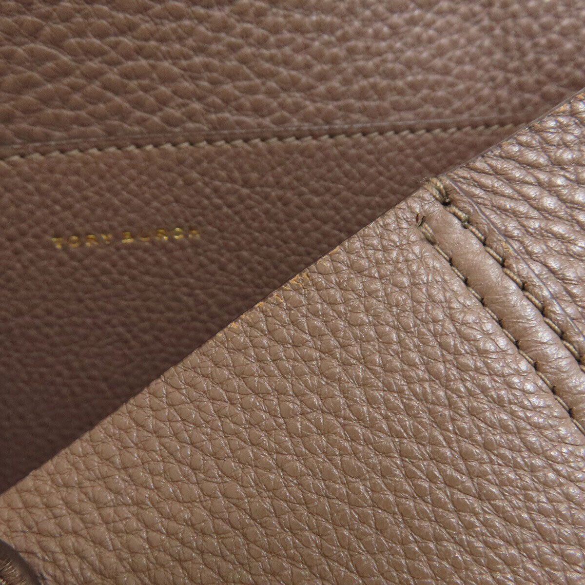 Tory Burch Tote Bag logo Leather