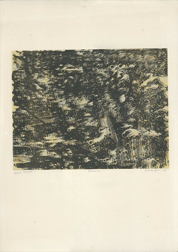 Jean Dubuffet (French) - Fantasmes Original