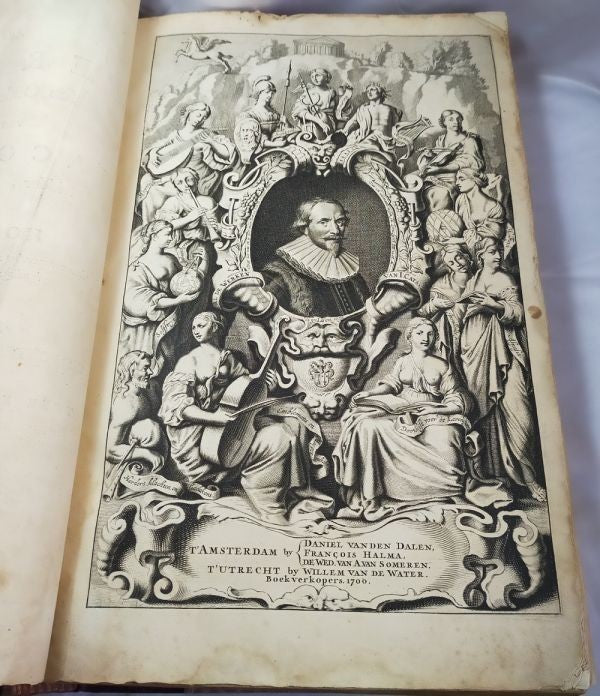 Jacob Cats Alle De Wercken 1700 Emblem Book Dutch Golden Age Folio Illustrated