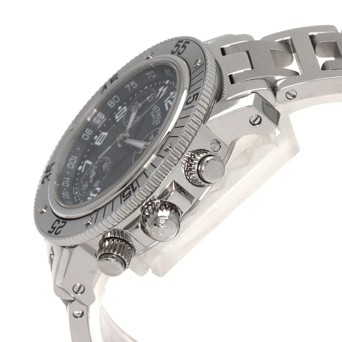 Hermes Clipper Diver Chronograph Watches Cl2.310 Stainless Steel/Stainless S...