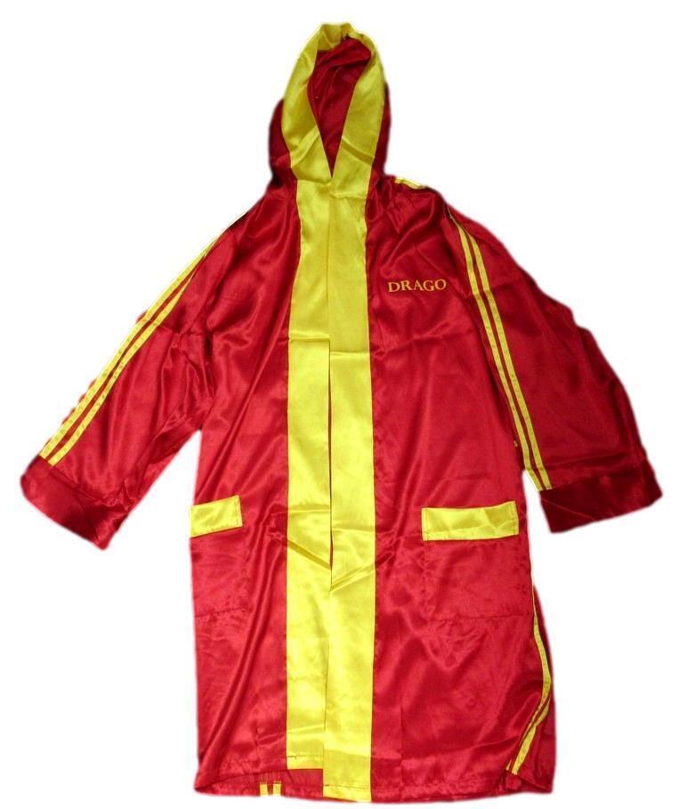 Dolph Lundgren Autographed Rocky Iv Ivan Drago Boxing Robe Psa/Dna 179999