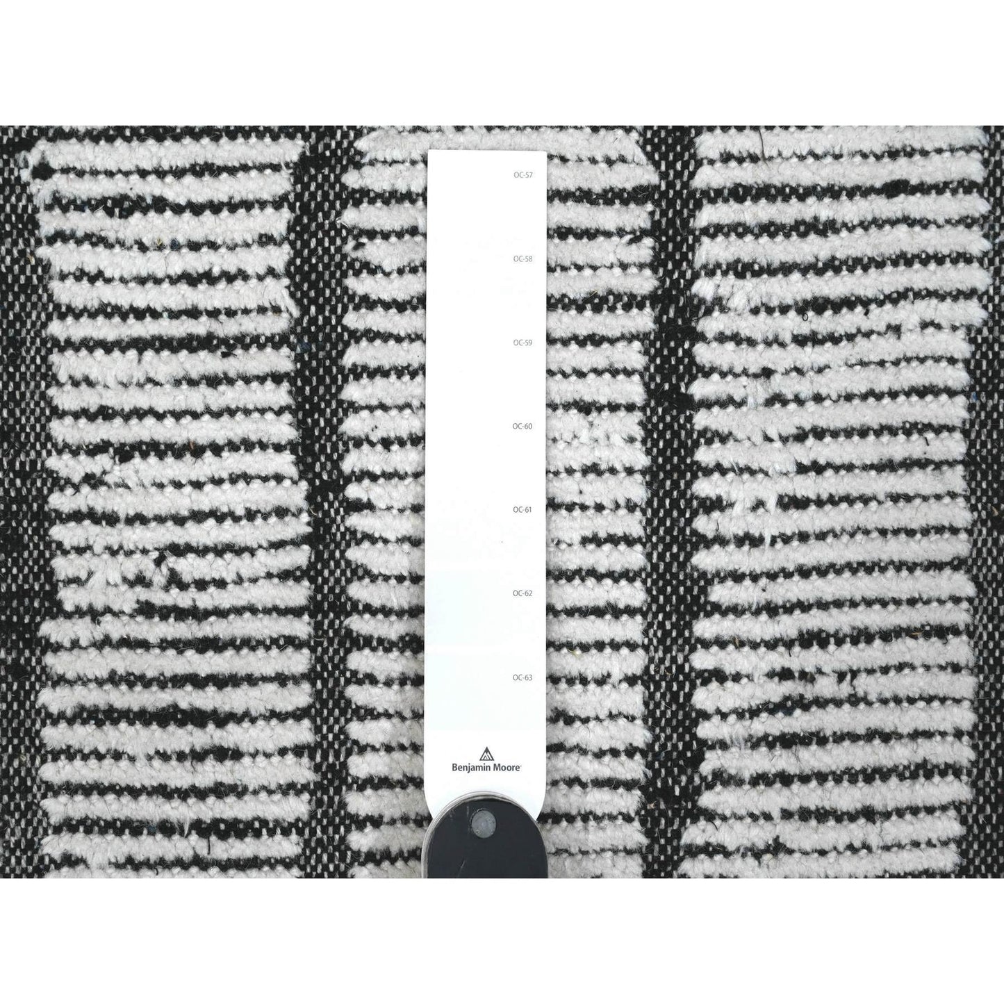 10'X14' Ivory Hand Knotted Moroccan Weave Segment Design Oriental Rug