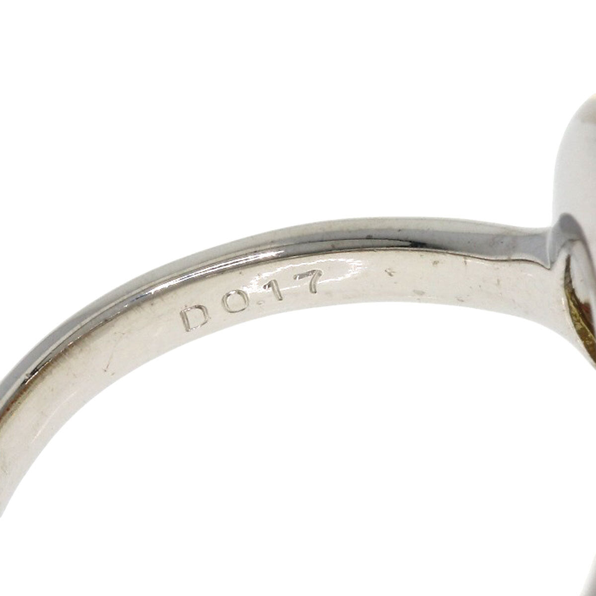 1.51Ct Andesin Diamond Ring K18 White Gold 18K