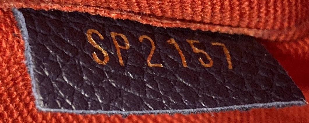 Louis Vuitton Vosges Handbag Whipstitch Monogram Empreinte Leather Mm