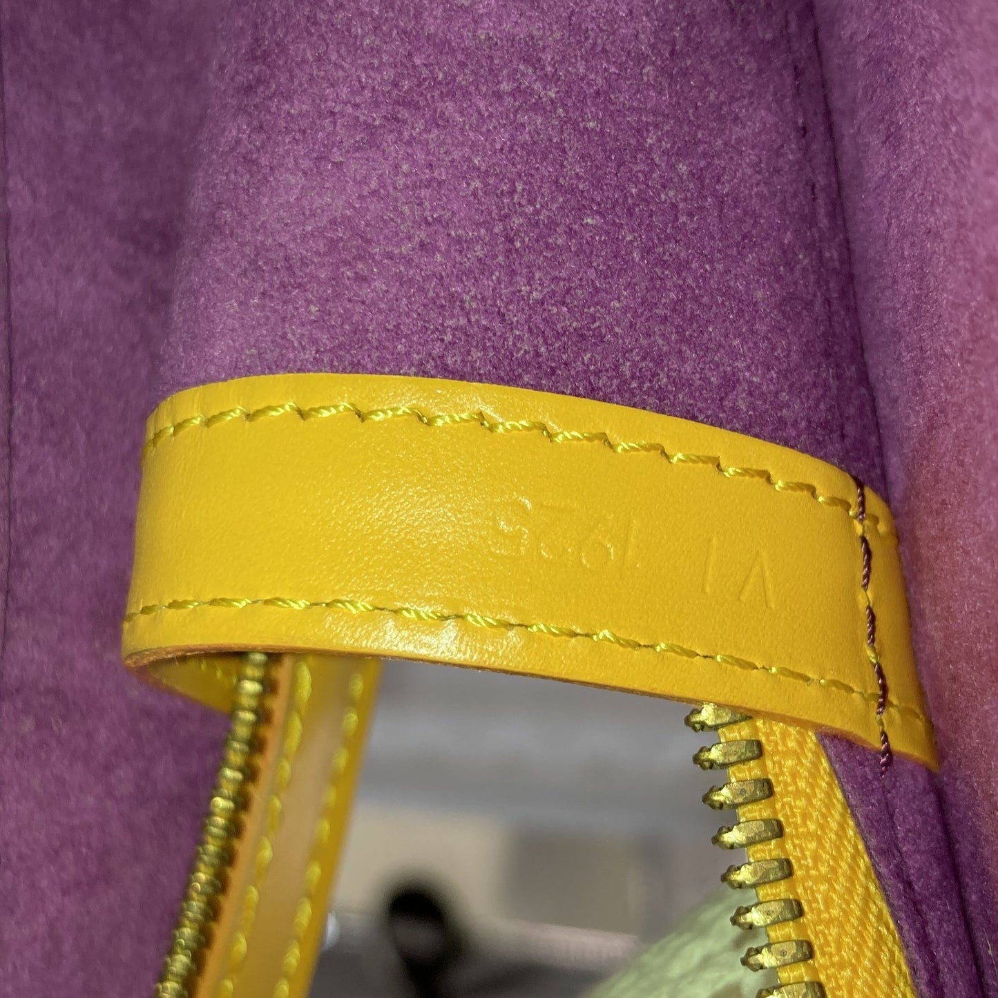 Louis Vuitton Lussac Handbag Epi Leather