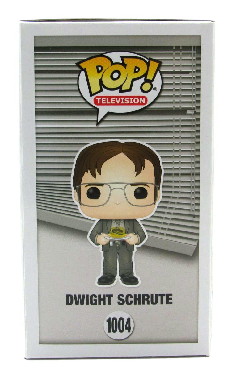 Rainn Wilson Signed Dwight Schrute The Office Funko Pop 1004 Psa/Dna Itp 160472