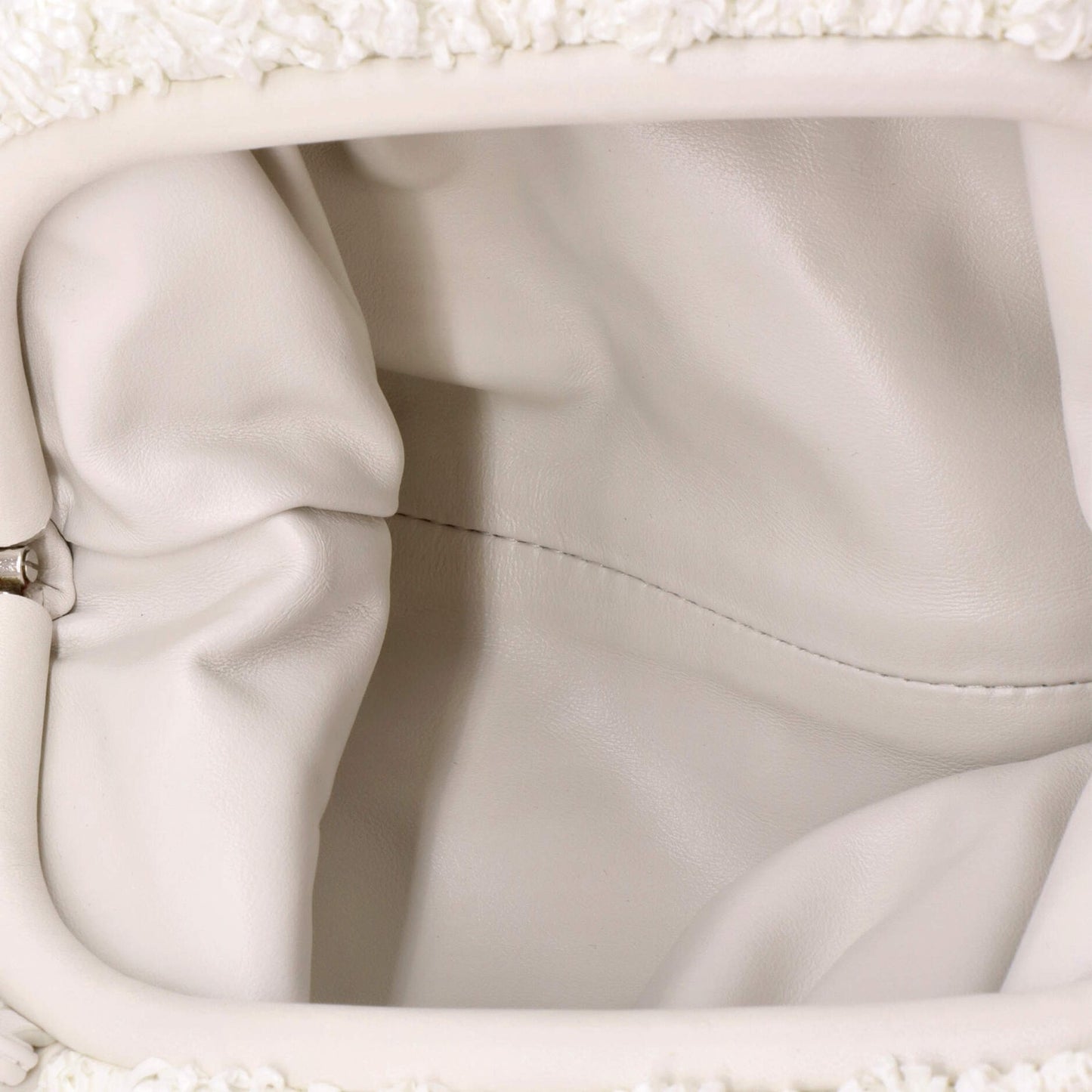 Bottega Veneta The Pouch Curly Raffia Mini