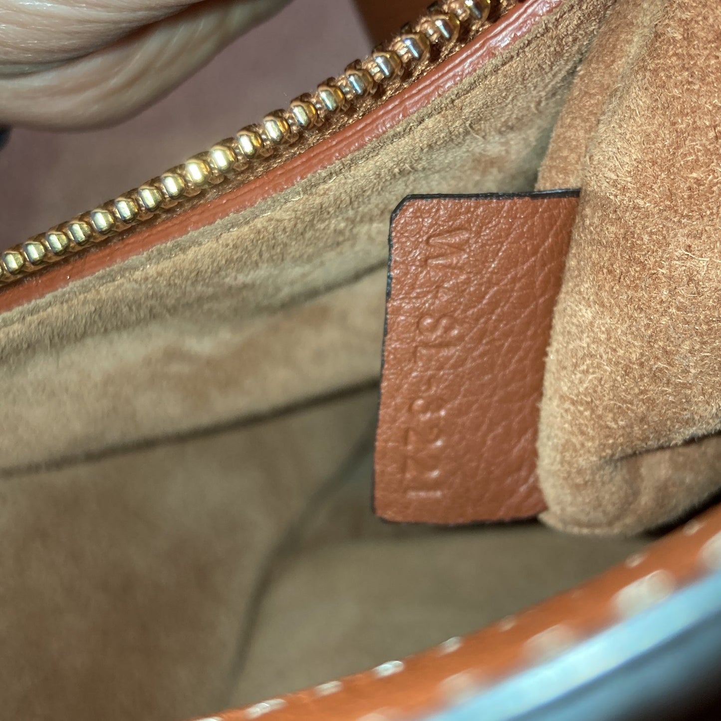 Celine Romy Shoulder Bag Leather Medium