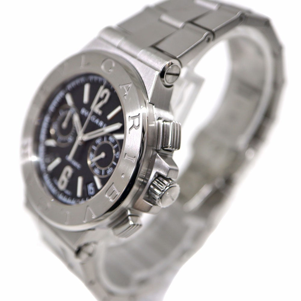 Bvlgari Diagono Chrono Dg40Bssdch Case Size 40Mm Men'S Used Watch #41015