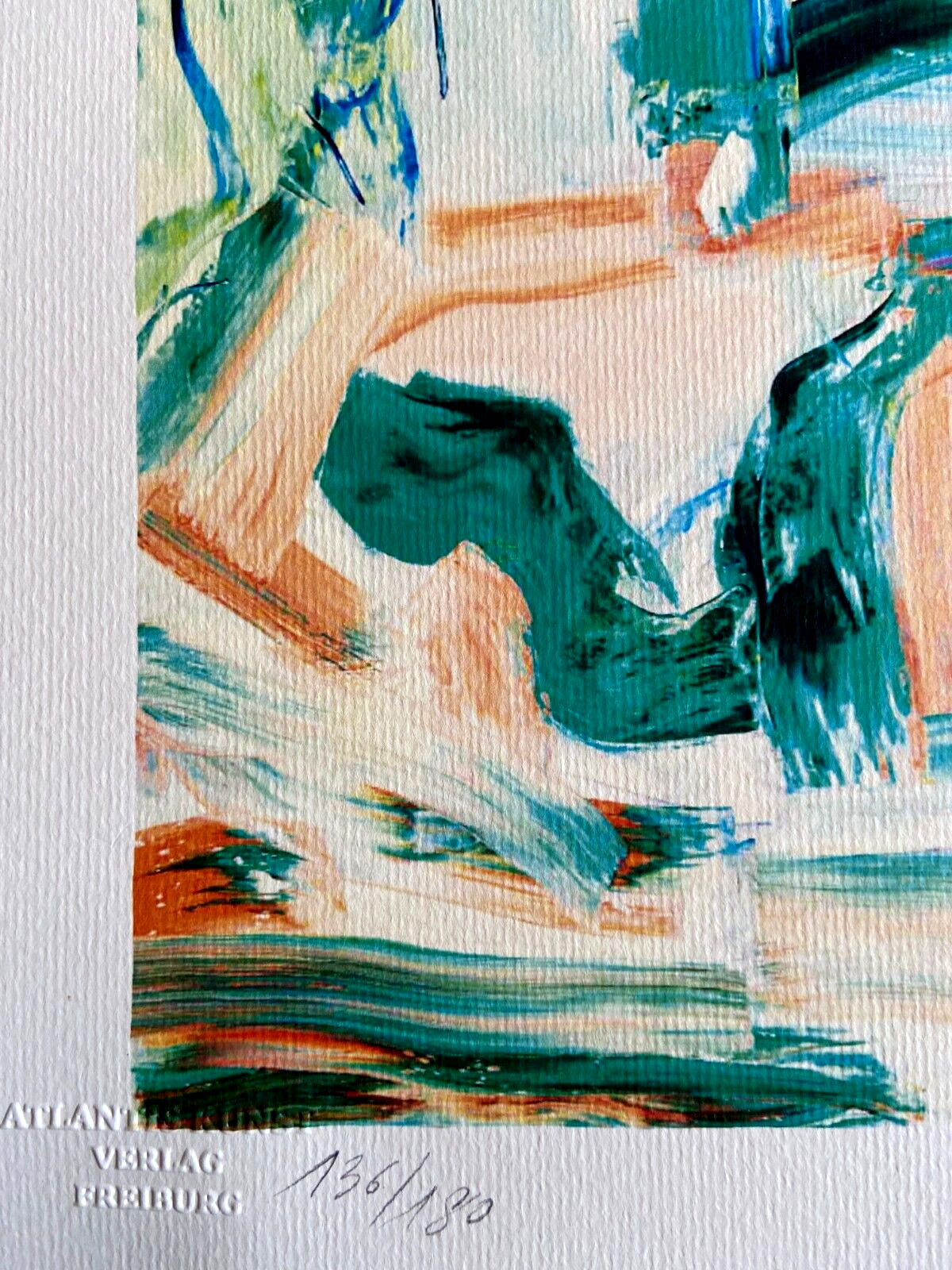 Willem De Kooning Lithograph Coa Signature & Stamp