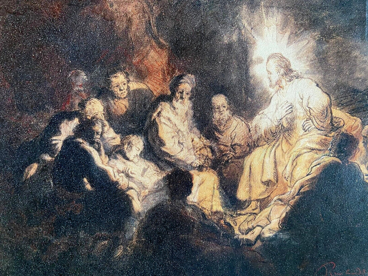 Rembrandt Lithograph 1965, 1100 Ex
