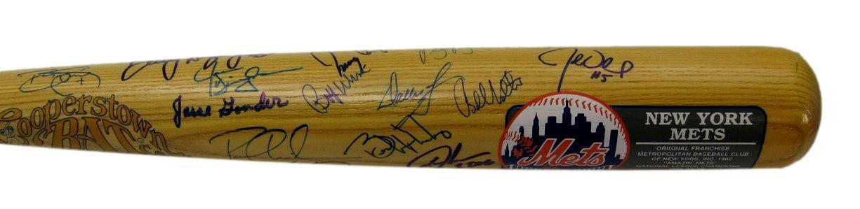 New York Mets Multi-Signed (27) Cooperstown