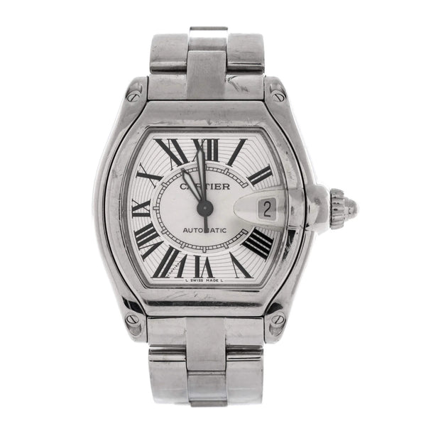 Cartier Roadster Automatic Watch Stainless Steel 37