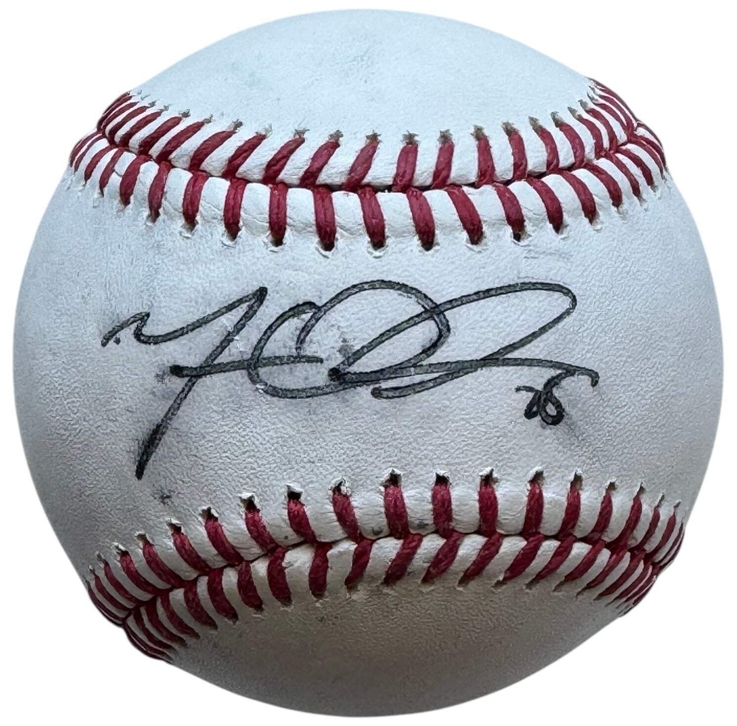 Matt Olson Autographed Official Major League Baseball (Jsa)