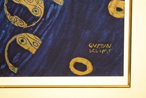 Gustav Klimt "Mother And Child" Silkscreen Print Ltd Ed 72/250 Framed