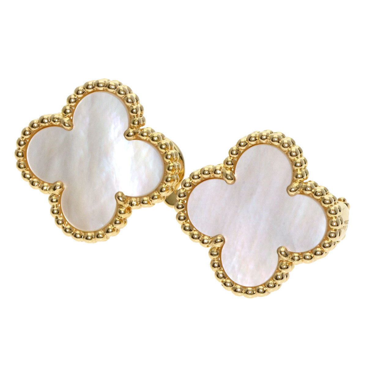 Van Cleef & Arpels Earring Vintage Alhambra K18