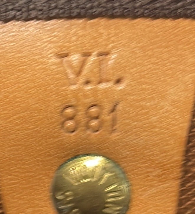 Louis Vuitton Speedy Handbag Monogram Canvas 40