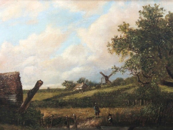 Joseph Thors (British) Original Oil Painting