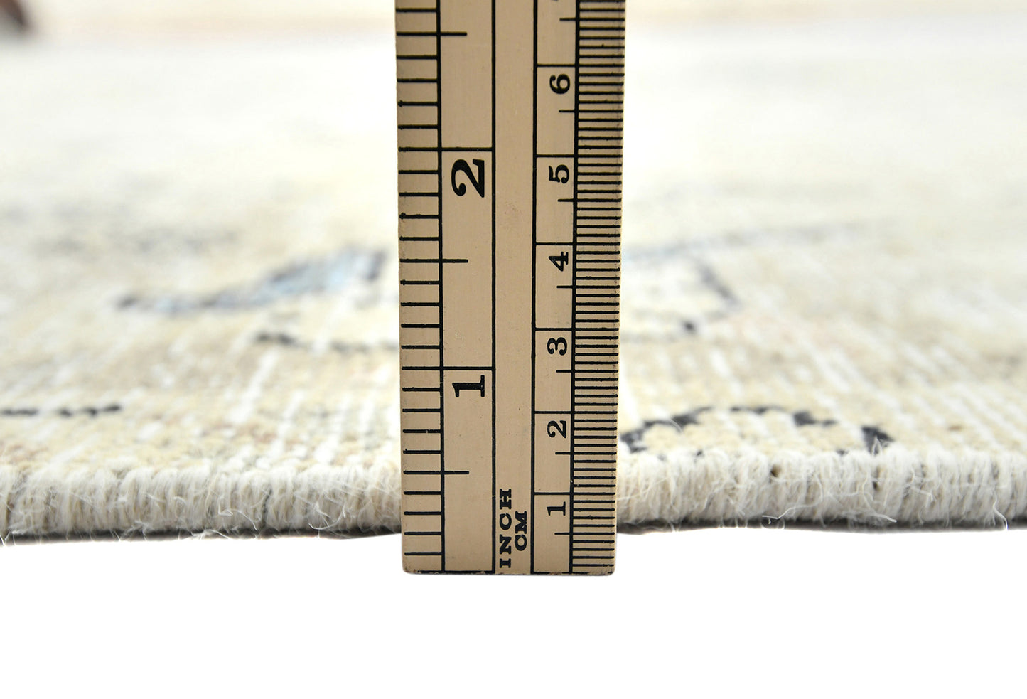 Hand-Knotted Antique Oriental Rug Muted Color
