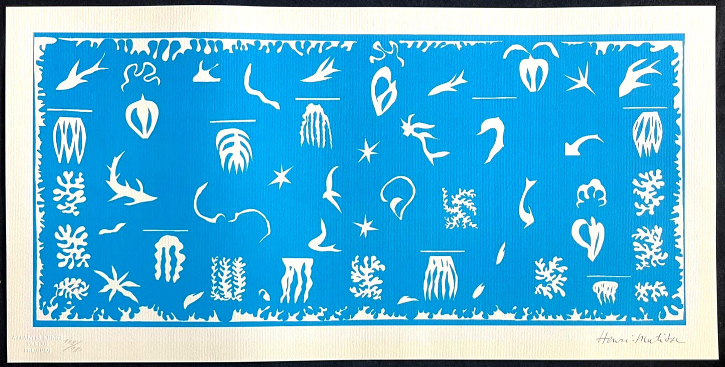 Henri Matisse 'Oceania The Sea' Lithograph Coa