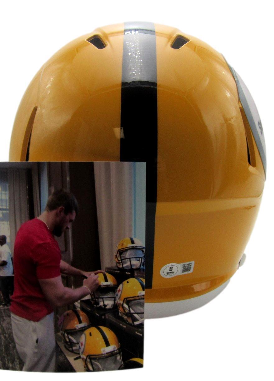 T.J. Watt Signed/Auto Gold Full Size Replica