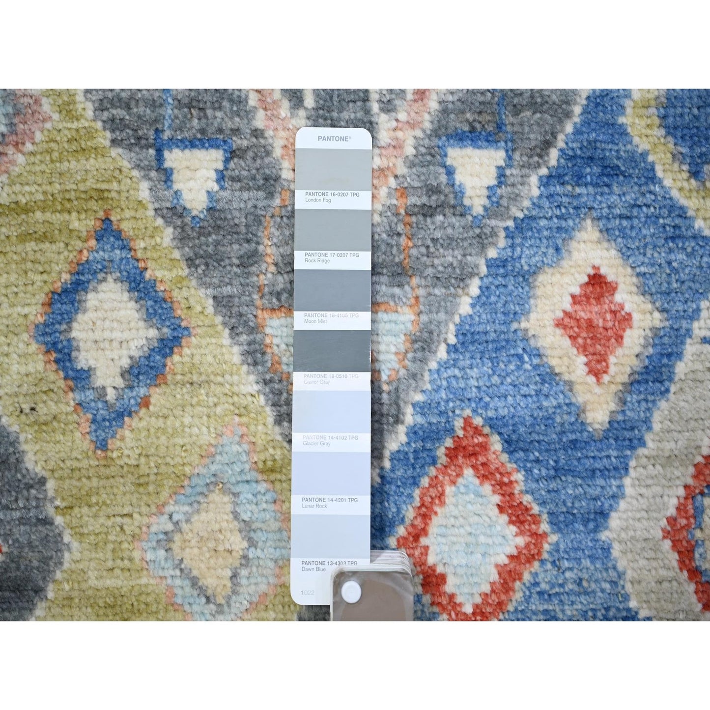 5'10"X9'1" Colorful Wool Hand Knotted Anatolian Village Inspired Rug
