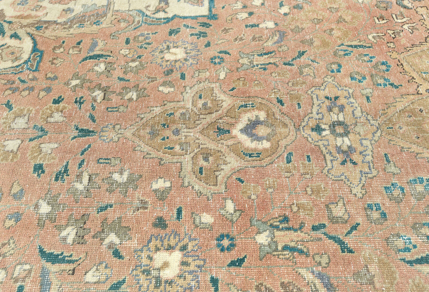 Extra Large Antique Distressed Vintage Oriental