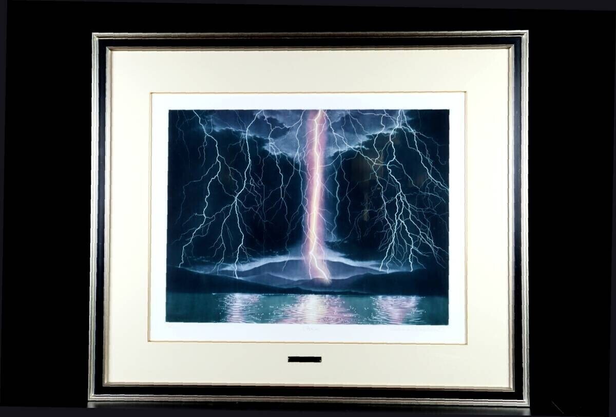 Susan Jameson - Storm Original Lithograph Print