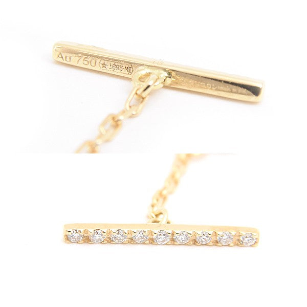 Gucci Double G Diamond Bracelet In Yellow Gold 750Yg