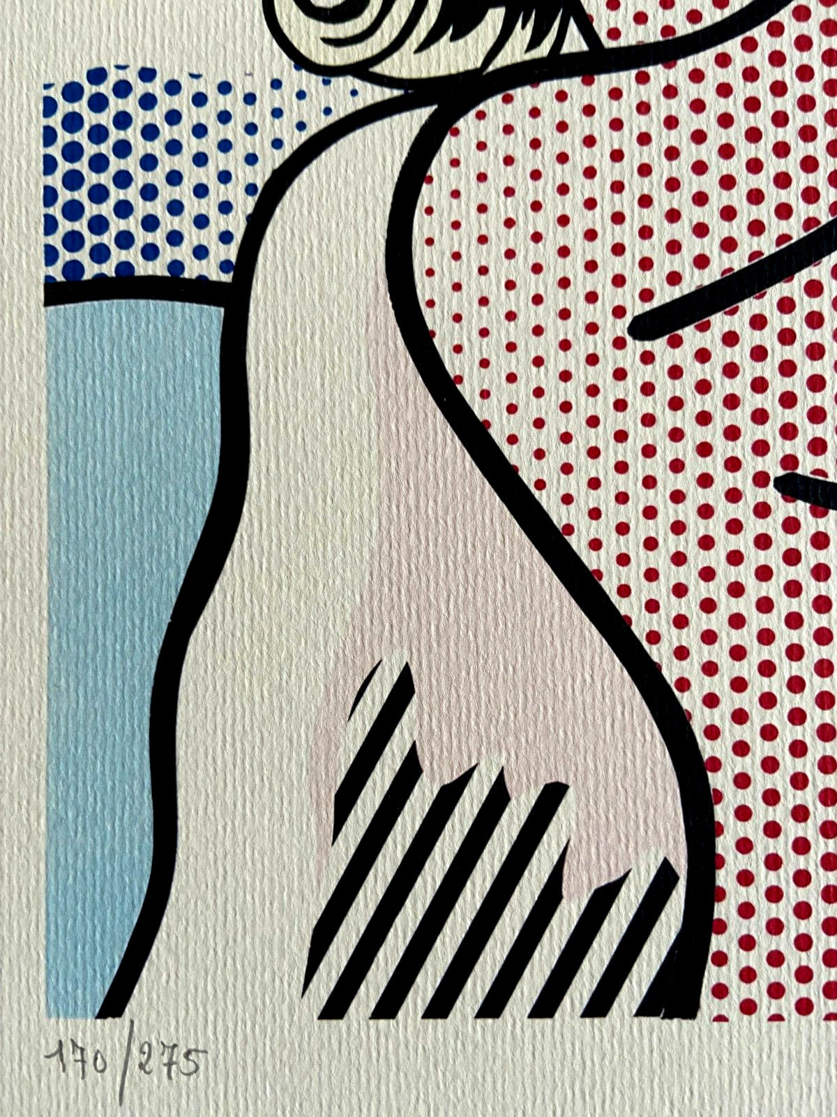 Roy Lichtenstein, Signed Coa Lithograph Limited