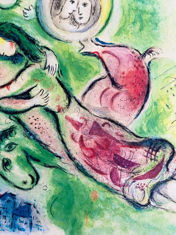 Marc Chagall Lithograph Coa Numbered Limited