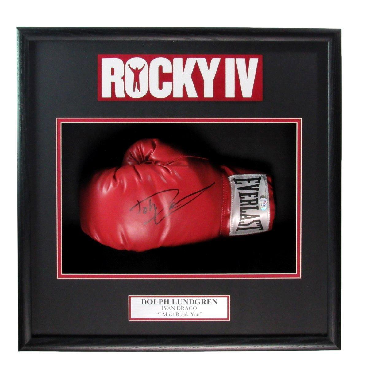 Dolph Lundgren Signed Left Boxing Glove "Rocky