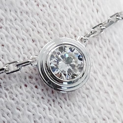 Cartier Diamants Lgers De Cartier Lm Diamond Necklace 750Wg White Gold