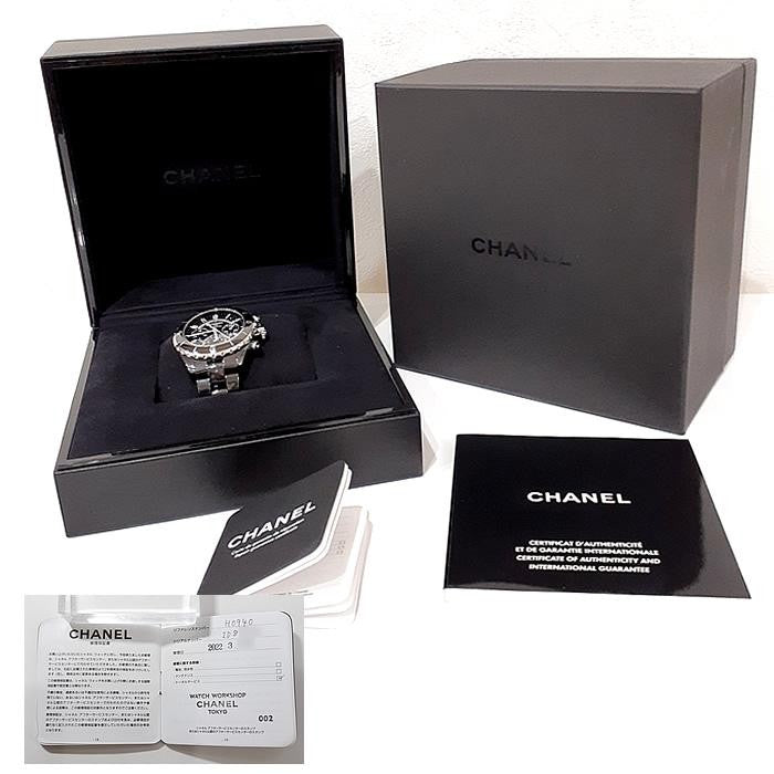 Chanel J12 Chronograph Black Sera Mick Repair