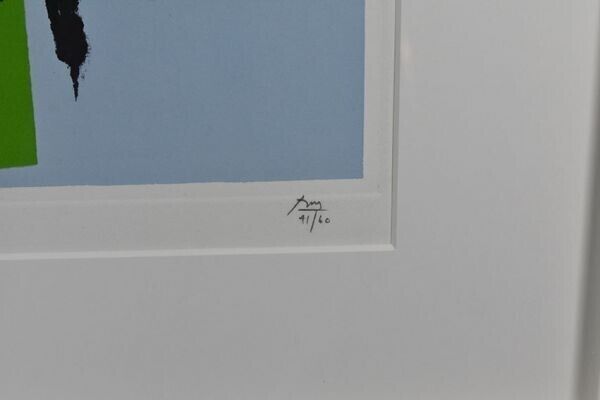 Rare Robert Motherwell Original Lithograph Hand