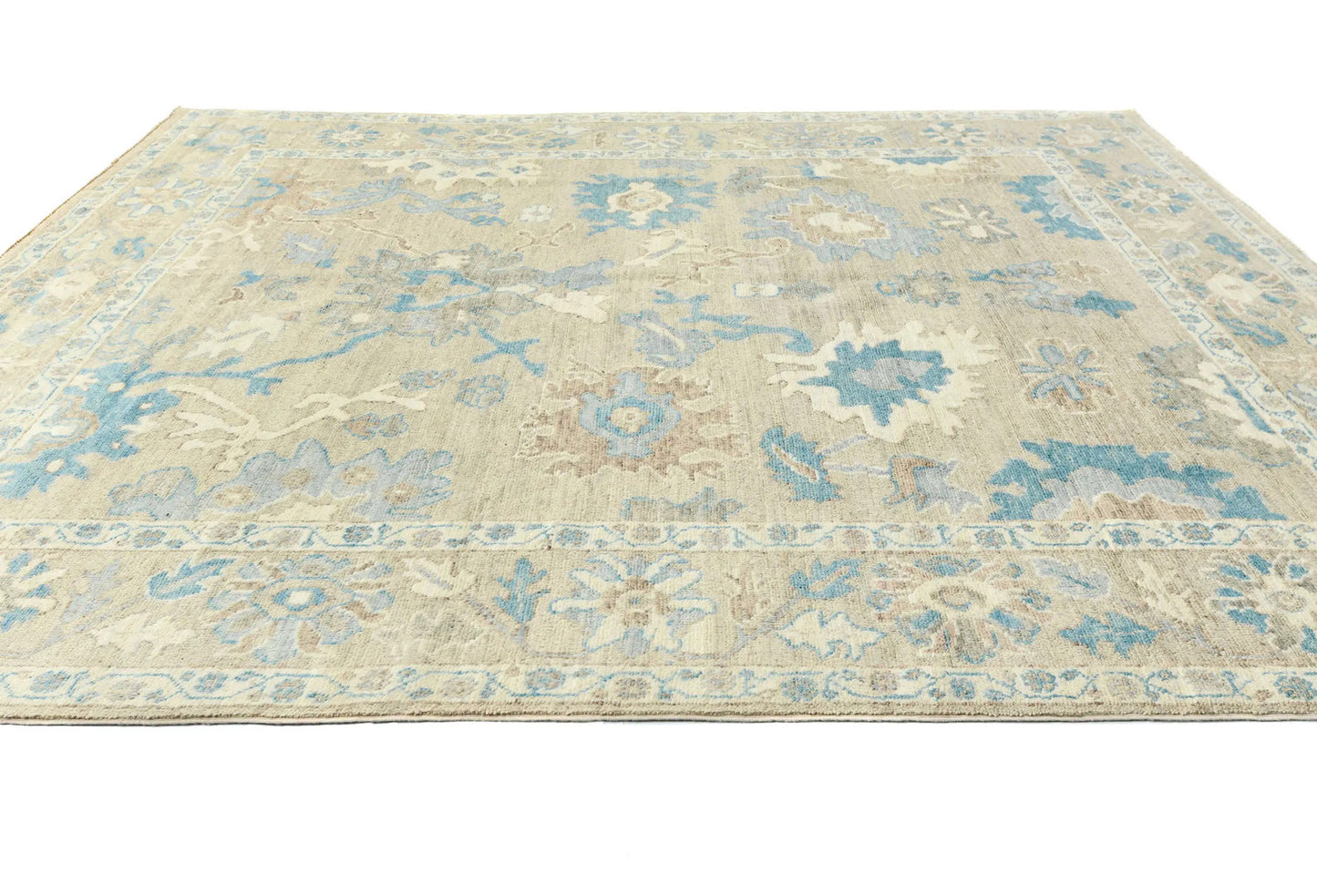 Handmade Living Room 8'3X10'1 ft Muted Colors