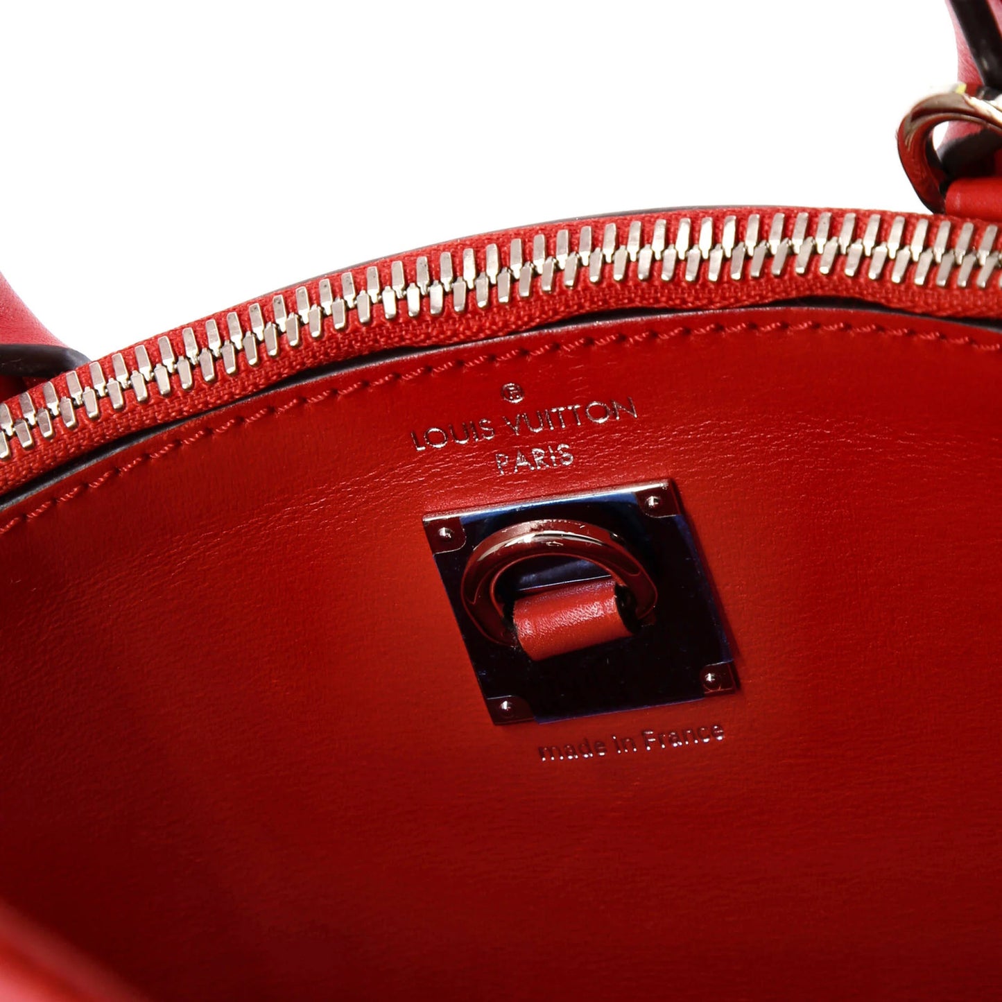 Louis Vuitton City Steamer Handbag Leather Pm