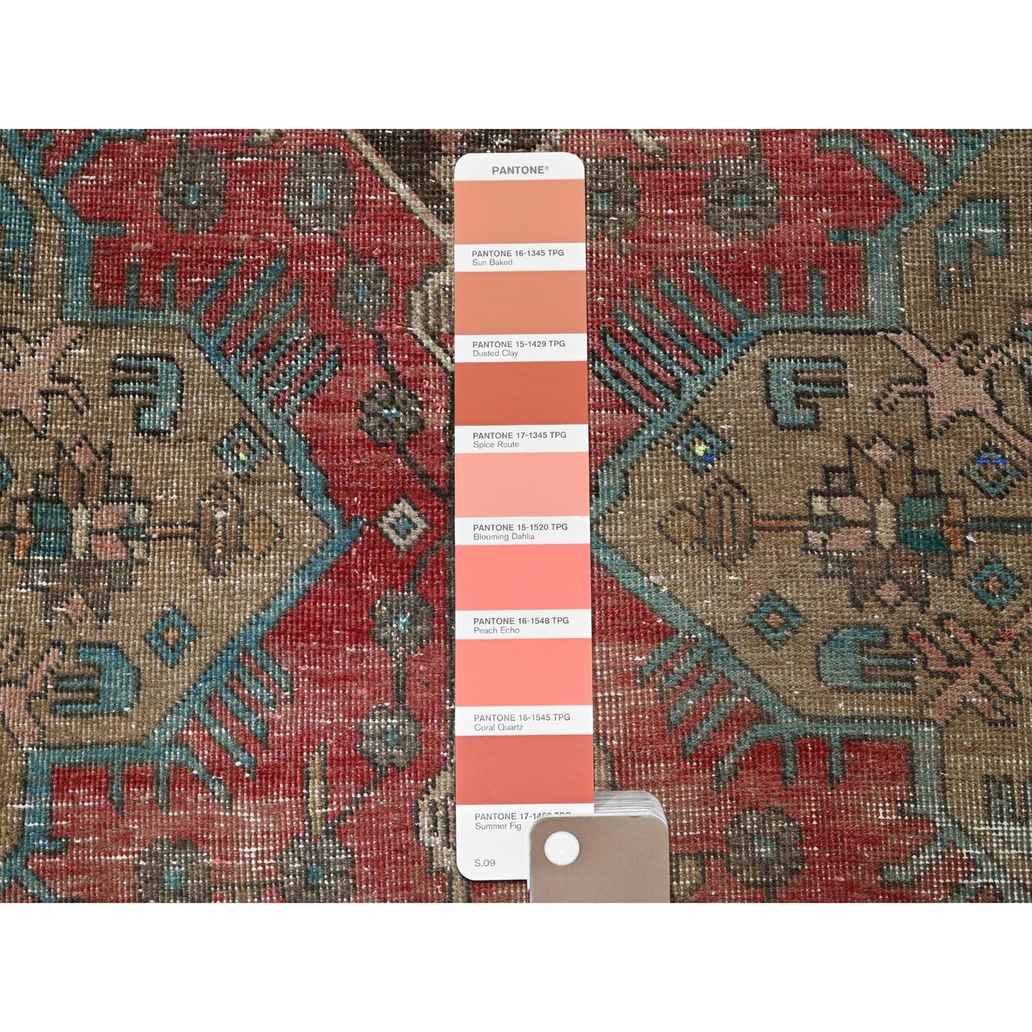 2'2"X9'9" Red Vintage Northwest Zoroastrian Hand Knotted Wool Runner Rug