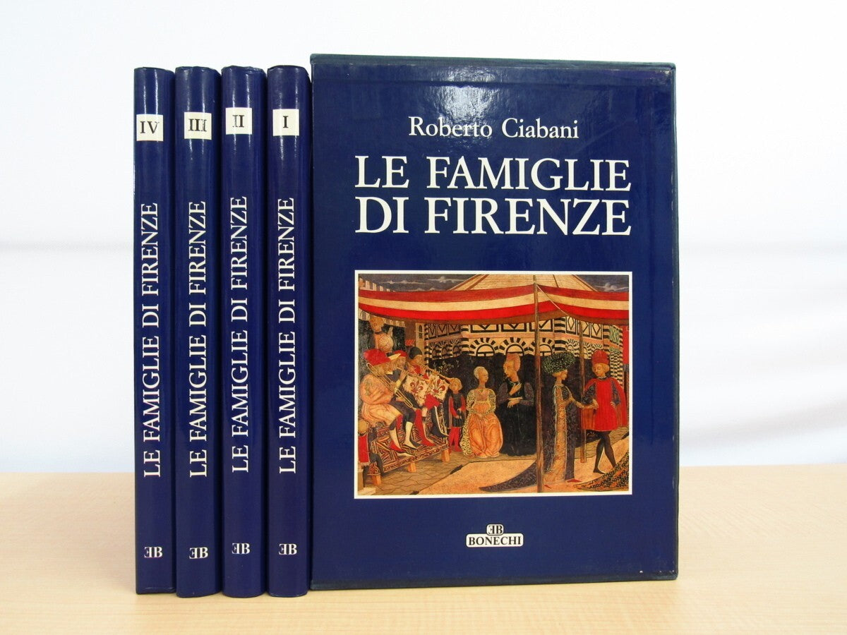 Roberto Ciabani Le Famiglie Di Firenze 4-Volume